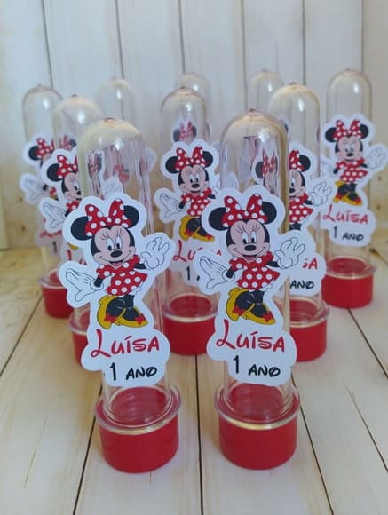 Tubetes Minnie Vermelha - foto 1