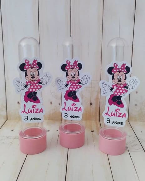 Tubetes Minnie Rosa