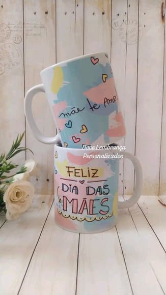 Caneca Dia das Mães Personalizada Presente - foto 1