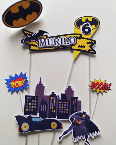 Topper de Bolo Batman - foto 1