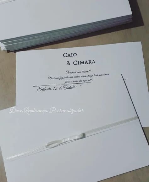 Convite de Casamento - foto 1